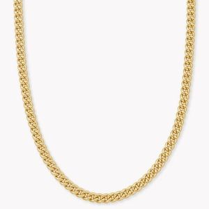 Kendra Scott Ace Chain Necklace in Gold